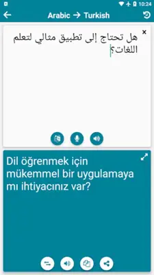 Turkish - Arabic android App screenshot 5